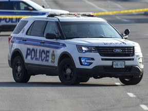 Ottawa police at a scene. File photo.