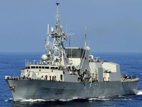 The Canadian Surface Combatant program will provide replacements for the country's Halifax-class warships (shown here).