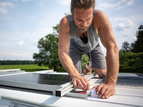 Solar power makes the wilderness even more accessible to
RVers.