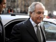 FILE: Bernard Madoff, the financier who ran the largest Ponzi scheme in history, has died of natural causes in federal prison. NEW YORK - MARCH 12:  Financier Bernard Madoff arrives at Manhattan Federal court on March 12, 2009 in New York City.