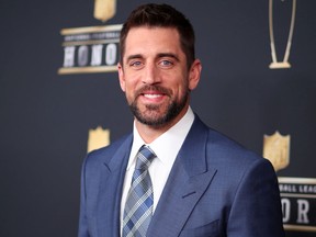 Green Bay Packers quarterback Aaron Rodgers is currently seen on a stint as a temporary guest host of Jeopardy!