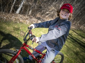 “The foundation has given us the opportunity to be involved and to give back, and it gives us something positive to help them raise money,” says Jacquie Warren, mother of Aidan who is a Dream Team participant in CN Cycle for CHEO.
