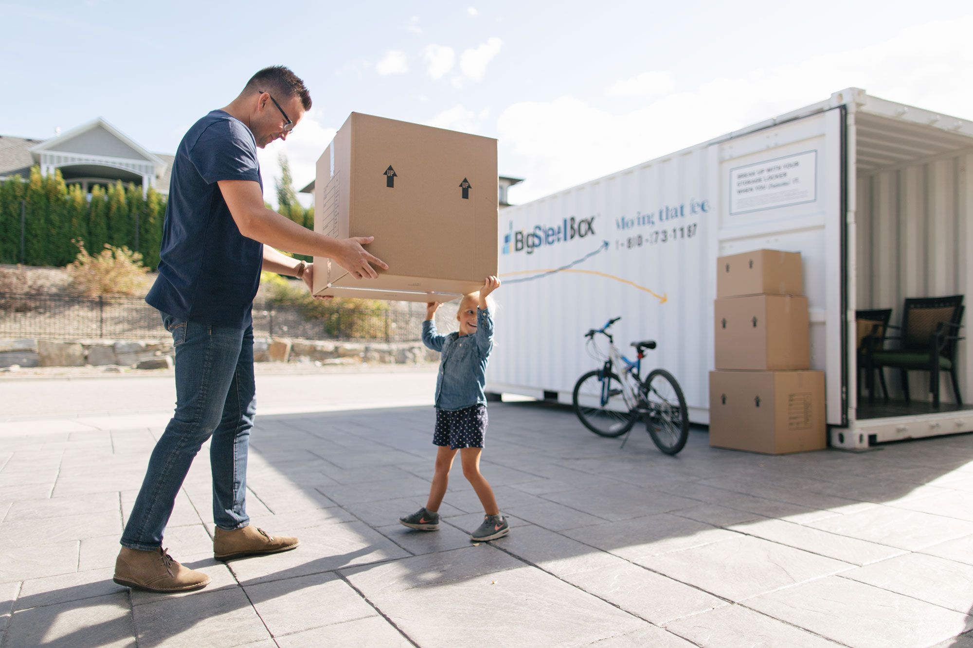 What Size Moving Container Do I Need? - BigSteelBox