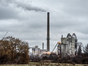 Canada Mississauga Cement Plant in Oakville, Ontario, Wednesday January 2, 2018.