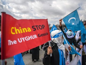 Sanctions were imposed by Canada under the Special Economic Measures Act (SEMA) — but not under the Magnitsky Act — for “gross and systematic human rights violations” against Uyghurs in China.
