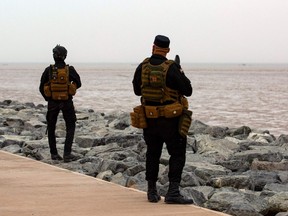 FILE: Members of the Iraqi security forces.