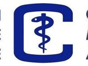 Files: Detail from Canadian Medical Association (CMA) Logo