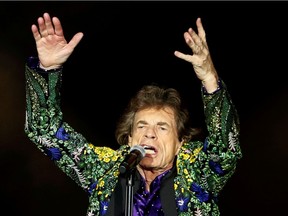FILE PHOTO: Mick Jagger of the Rolling Stones performs during their No Filter U.S. Tour at Rose Bowl Stadium in Pasadena, California, U.S., August 22, 2019.