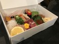 Deluxe box of sushi and sashimi from Shinka Sushi Bar,