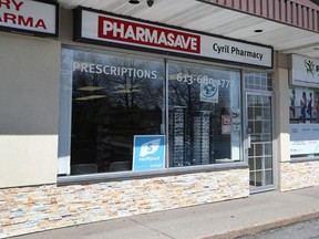 This pharmacy on Kilborn Avenue is one of the 34 Ottawa pharmacies expected to start providing COVID-19 vaccinations as of Saturday.