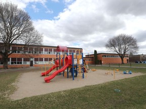 Arch Street Public School in Ottawa on Monday, April 12, 2021.