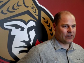 The Ottawa Senators' chief scout, Trent Mann.