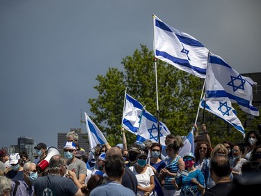 The Pro-Israeli Auto Rally took place, Sunday, May 16, 2021, starting at Tom Brown arena and traveling through the downtown core. The rally was to express their unity, support, and solidarity with the Israeli people.