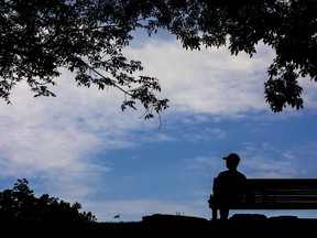 People were out enjoying the fresh air and warm weather in Majors Hill Park, Thursday, May 20, 2021. ASHLEY FRASER, POSTMEDIA