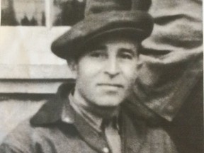 Nicola Doganieri was interned as part of a massive sweep by the Canadian government during the war years. (Photo courtesy of Joyce Pillarella)