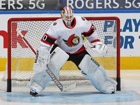 Ottawa Senators goaltender Matt Murray.