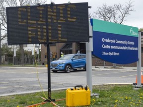 The City of Ottawa marked the full vaccination of 50 per cent of its population over 18 on Thursday.