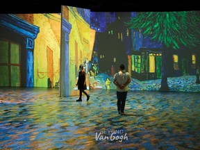 The Van Gogh experience opens on Aug. 5.