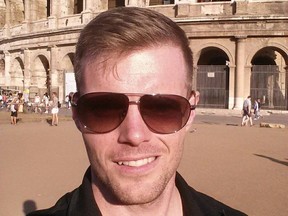 Facebook photo of Paul Batchelor taken in what appears to be Rome, Italy and posted to the social media site on 31 August 2014.