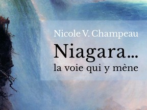 Book cover of Nicole V. Champeau's nominated work, Niagara... la voie qui y mène.