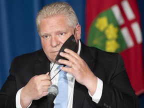 Ontario Premier Doug Ford announces he's extending the stay-at-home order until June 2.