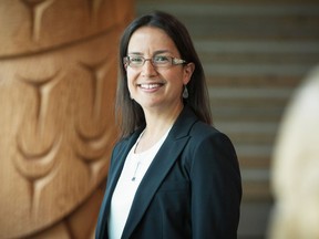 The authors of a CMAJ study that found Indigenous surgical patients have a 30 per cent higher mortality rate than other patients included an Inuk heart surgeon, Dr. Donna May Kimmaliardjuk, a Métis anesthesiologist, Dr. Jason McVicar, and a First Nations general surgeon, Dr. Nadine Caron (pictured here).
