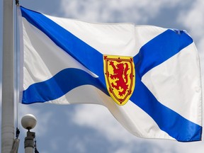 Files: Nova Scotia's provincial flag