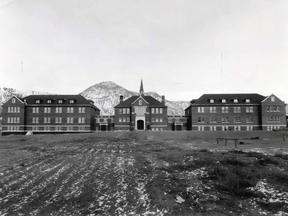 The Kamloops Indian Residential School, circa 1930.