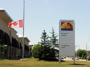 A photo of the Novelis Inc. plant in Kingston on Thursday.