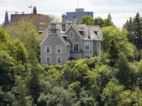 24 Sussex Drive as seen from Rockcliffe Park. Prime Minister Justin Trudeau has never moved in there.