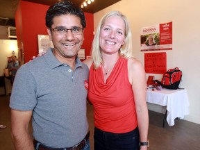 Former Ottawa Centre MPP Yasir Naqvi, left, has confirmed that he will seek the federal Liberal nomination after Catherine McKenna, right, announced she will not seek re-election.