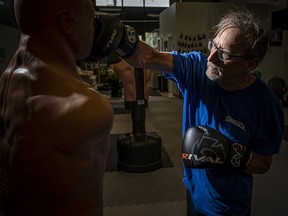 Joey Burden was diagnosed with Parkinson’s nine years ago. He is a supporter of Boxing 4 Health’s program for his physical health and the social support network for people living with the disease.