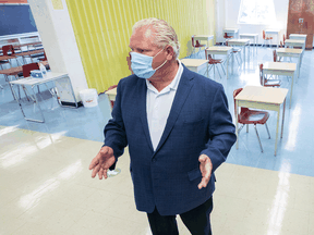 File: Premier Doug Ford expected to announce decision on school reopenings.