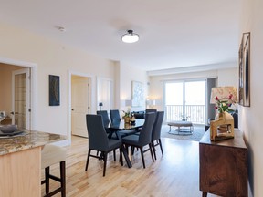 All Lépine Apartments units have an open-concept flow and lots of natural light, making the space feel bright and airy.