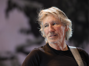 Roger Waters at the Canadian Tire Centre during his US + Them tour in 2017.