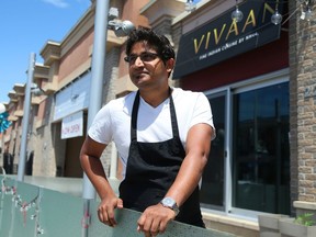 Teegavarapu Sarath Mohan, chef and owner of Vivaan restaurant on Preston Street in Ottawa.
