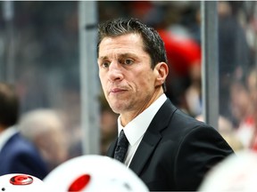 Files: Saint Paul, MN, USA; Carolina Hurricanes head coach Rod Brind'Amour