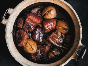 Mom's red-braised pork belly from My Shanghai.