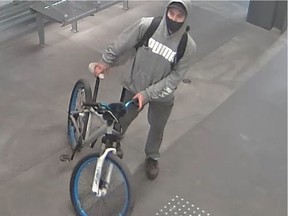 One of four suspects in a knifepoint robbery of two bicycles in Westboro on May 24.