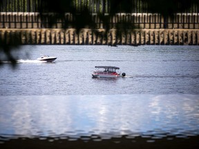 It was a beautiful day to be out on the Ottawa River at the mouth of the Rideau, Saturday, July 10, 2021.