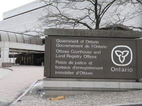 The Ottawa courthouse: The playing field at a criminal trial is not level to begin with, says Owen Wigderson. When the accused is unrepresented, the field tilts even further in the direction of the prosecution.