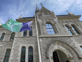 An April file photo of an exterior view of Ottawa City Hall.