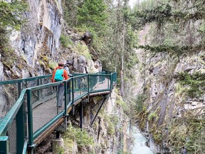 Johnston Canyon has long been among the most scenic trails in Alberta’s Banff National Park.