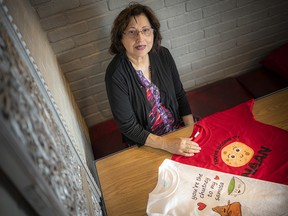 Indu Bakshi, owner and chef with Taj Indian Cuisine, has been giving back to our community through financial donations, preparing food for front-line workers, and now fundraising for CHEO by selling T-shirts.