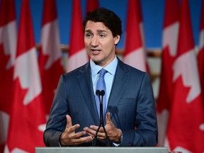 Justin Trudeau speaks during an announcement at the Canadian Museum of History in Gatineau on Tuesday, July 6, 2021.