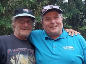Ronald Graham, left, of Eganville, was the victim of what OPP called a suspicious death near Killaloe early Saturday, friends told his B.C.-based nephew, James Cousineau.