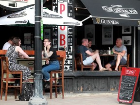 Step 3 in the reopening of Ontario saw pubs and restaurants jammed with diners in the Glebe — many of whom were eating indoors as well.