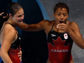 Canada’s duo of Jennifer Abel and Melissa Citrini-Beaulieu won Canada's second medal of the Olympics, another silver, in the 3m synchronized diving final.