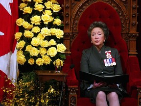 FILE: Excellency the Right Honourable Adrienne Clarkson, former Governor General of Canada.