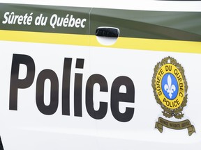 Quebec provincial police cruiser.